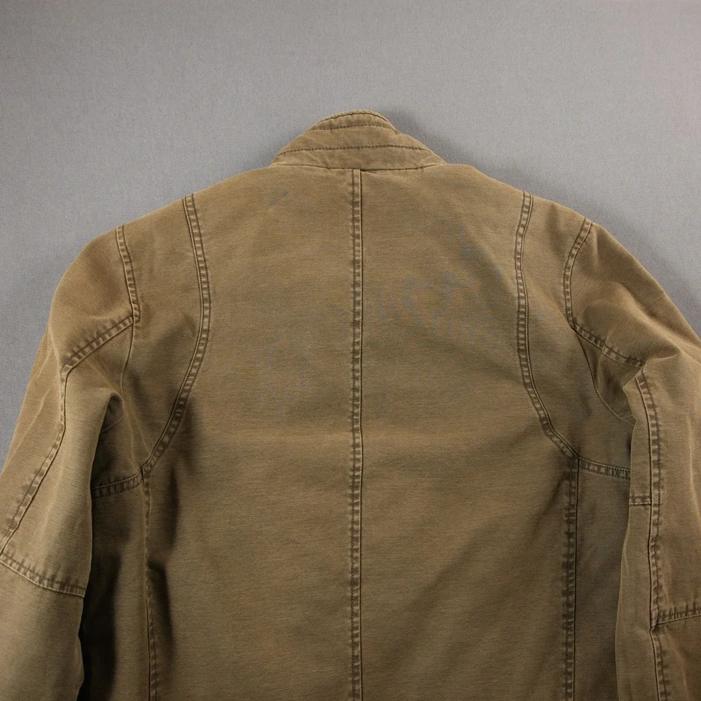 Levi's Military Field Trucker Canvas Quilted Men Jacket S Utility Multi Pocket